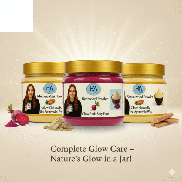 HYA CURE Premium Herbal Skincare Combo (3 Pack)