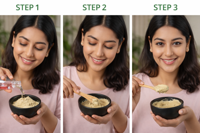 multani mitti how to apply