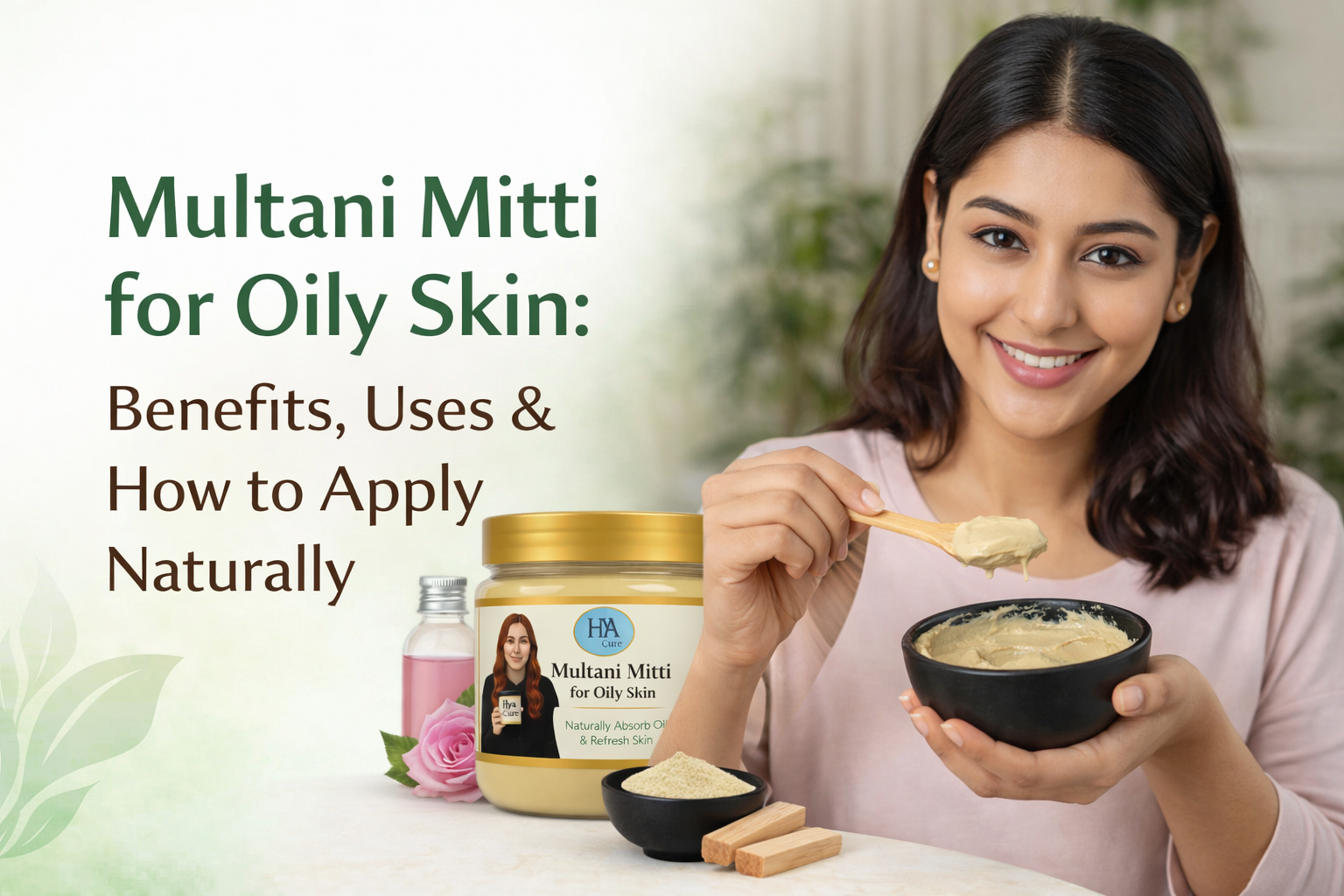 multani mitti powder for oily skin